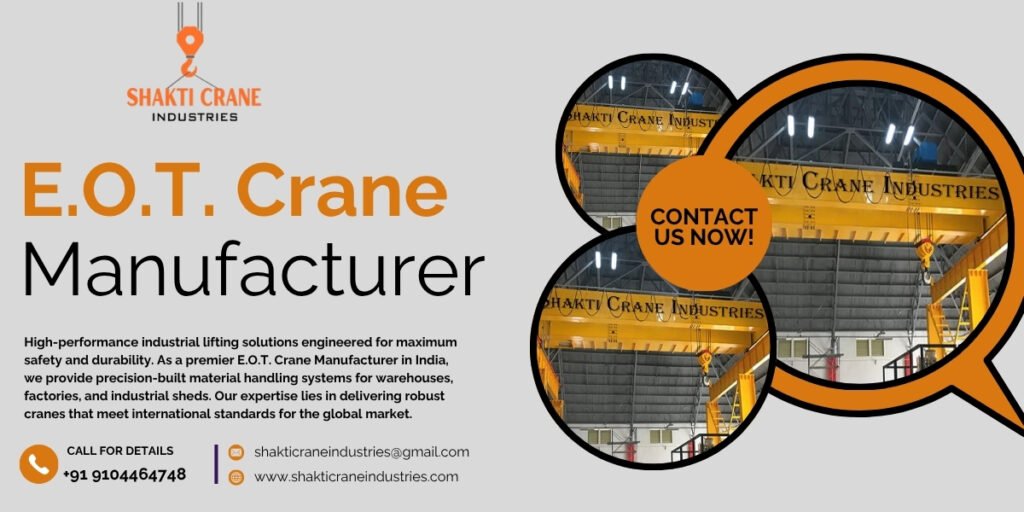EOT Crane Manufacturer & Supplier & Exporter In Ahmedabad , India , Gujarat